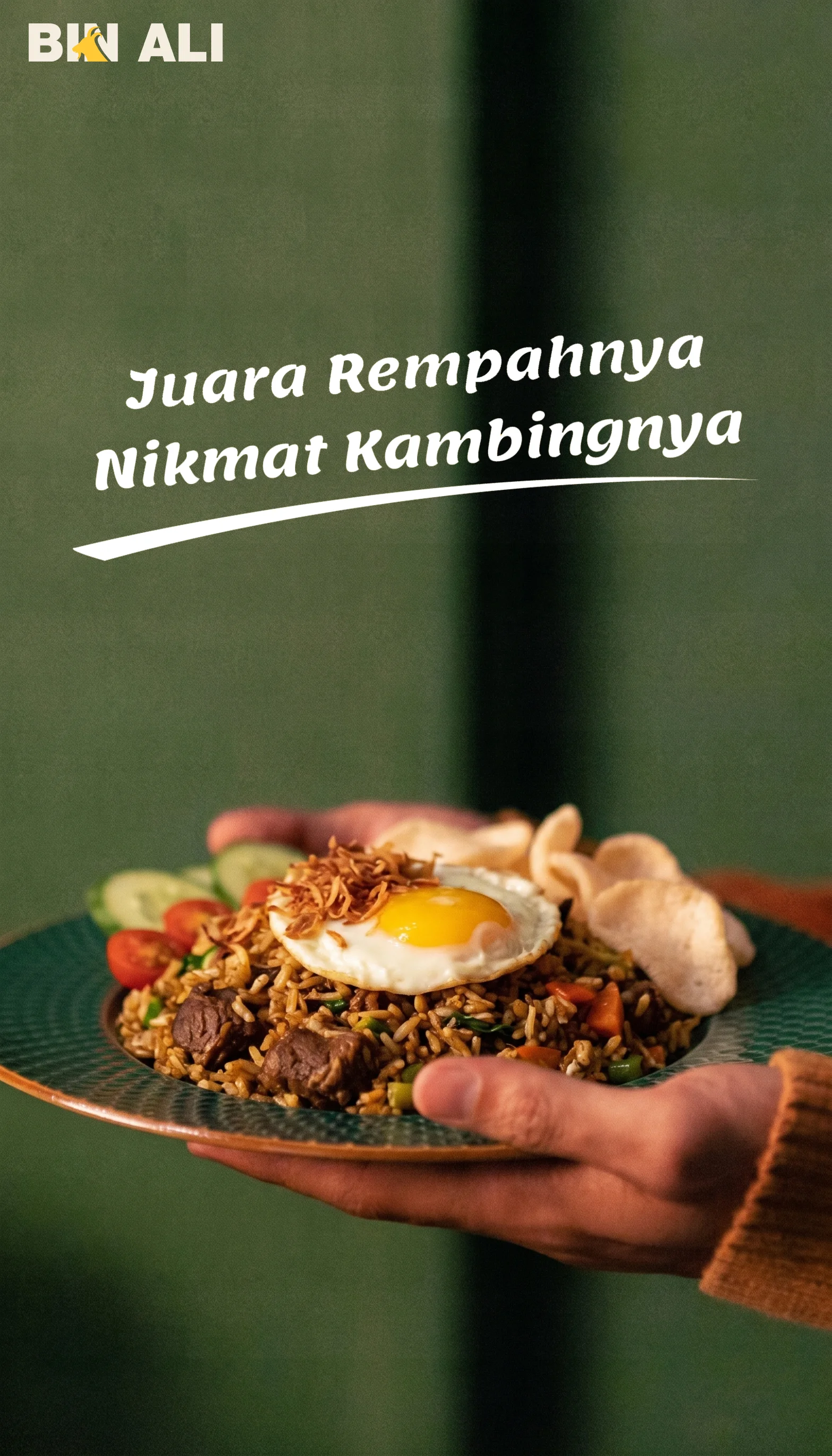 Nasi goreng kambing Bin Ali